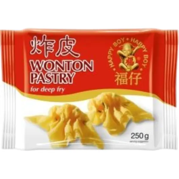 Pâte à Wonton pour Friture - 250 GR HAPPY BOY