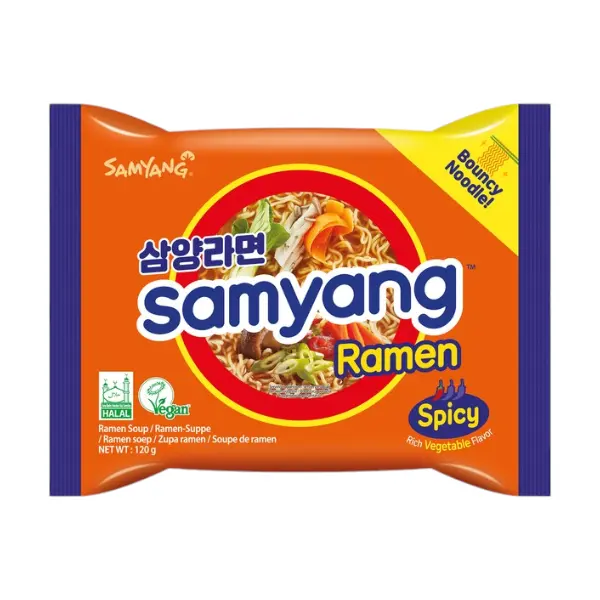 Nouilles Bœuf & Jambon - 120 GR SAMYANG