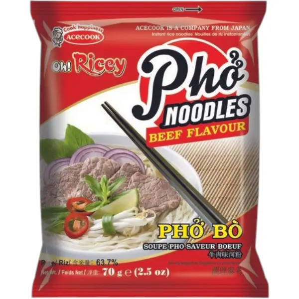 Pho au bœuf - 70 GR ACECOOK