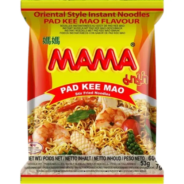 Nouilles Pad Kee Mao - 60 GR MAMA
