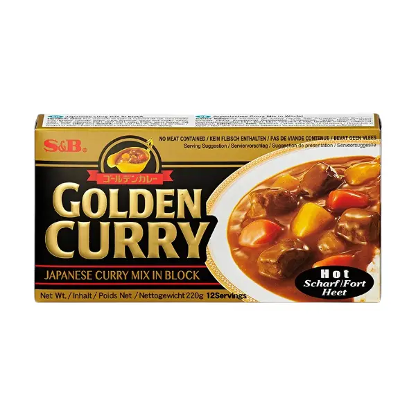 Golden Curry Épicé - 220 GR S&B