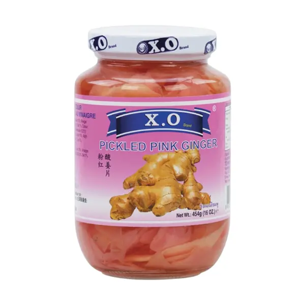 Gingembre rose mariné X.O - 454 GR.