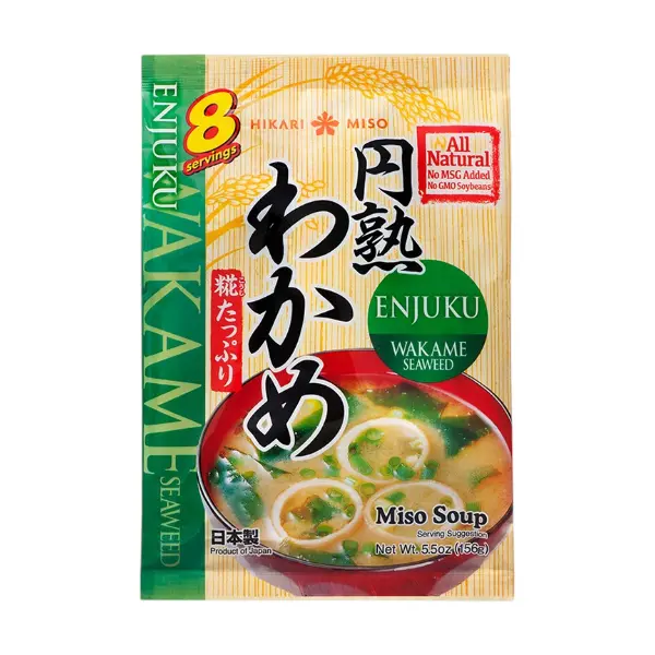 Soupe Miso aux Algues Wakame - 156 GR HIKARI
