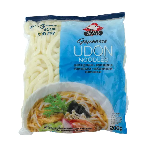 Nouilles Udon — 200 GR CHEF'S WORLD