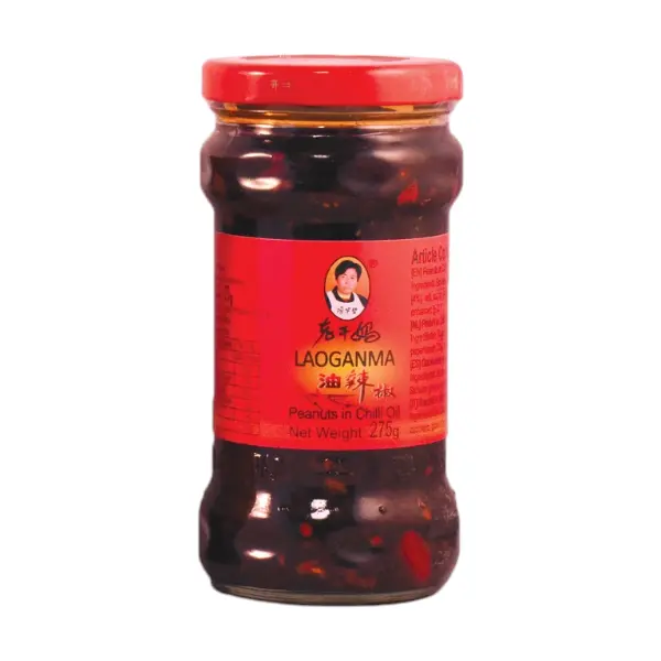 Cacahuètes dans l'Huile de Piment - 275 GR LAO GAN MA