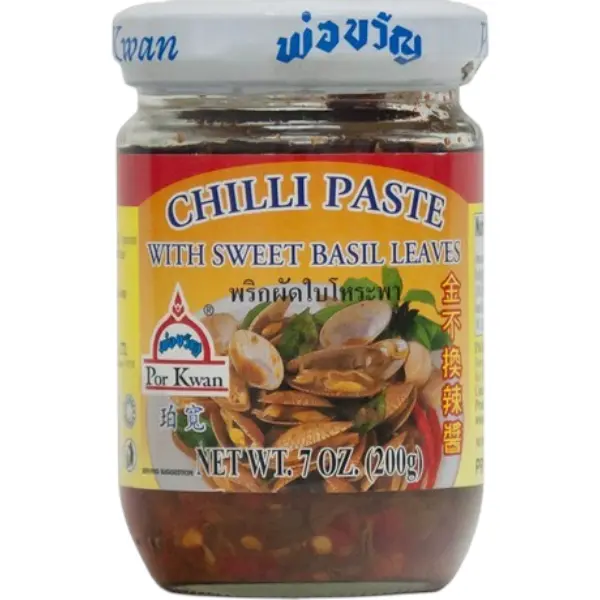 Pâte de Piment au Basilic Thai - 200 GR POR KWANN