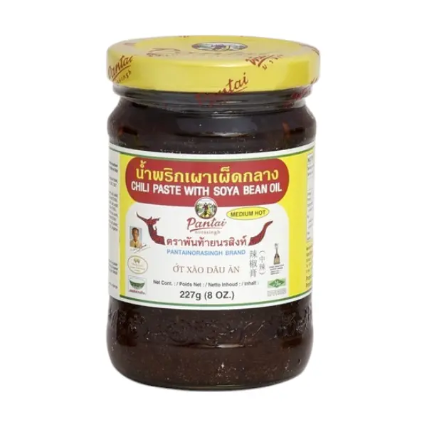 Pâte de Piment Moyennement Épicée - 227 GR PANTAI