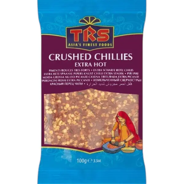 Piments Concassés Extra Forts - 100 GR TRS