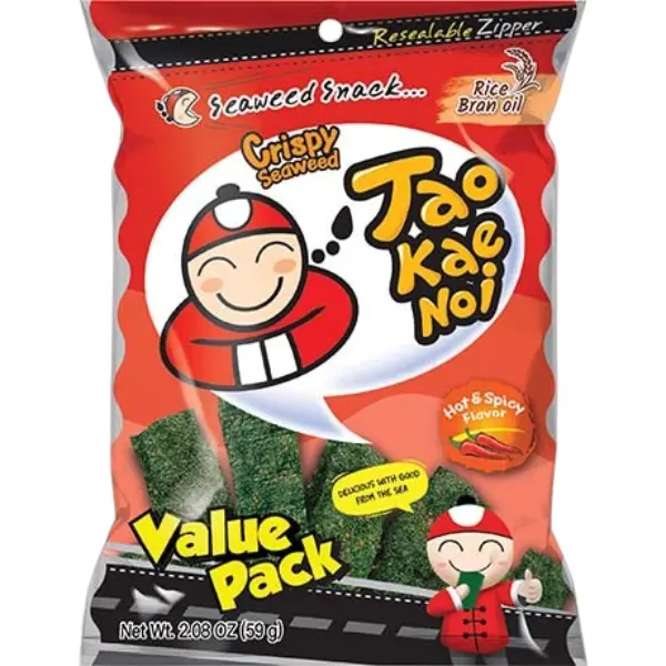Chips d'Algues au Piment - 59 GR TAO KAE NOI