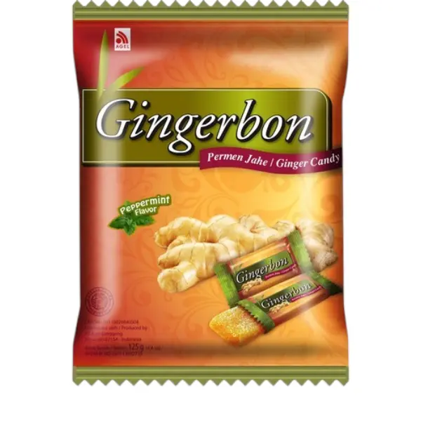 Bonbons au gingembre et menthe Gingerbon - 125 GR