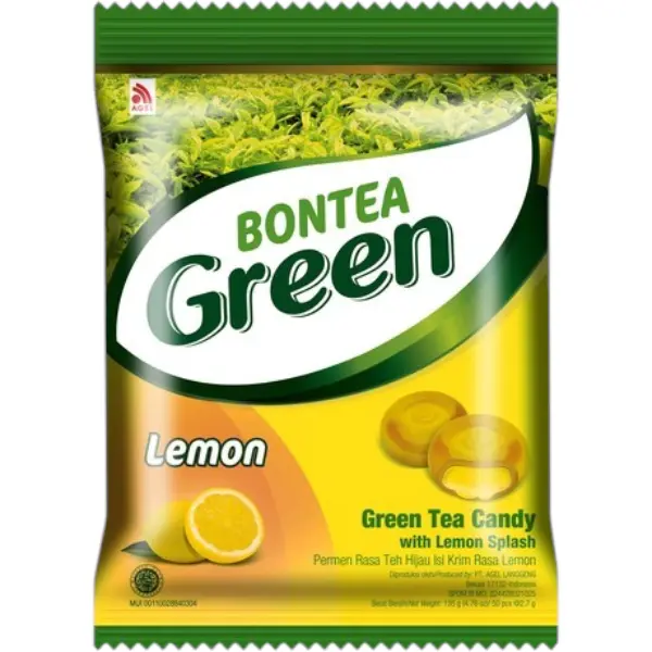 Bonbons au citron et thé vert - 135 GR BONTEA
