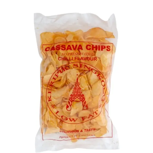Chips de Manioc Salées et Épicées - 250 GR KERIPIK