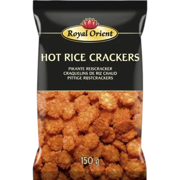 Crackers de riz épicés - 150 GR ROYAL ORIENT