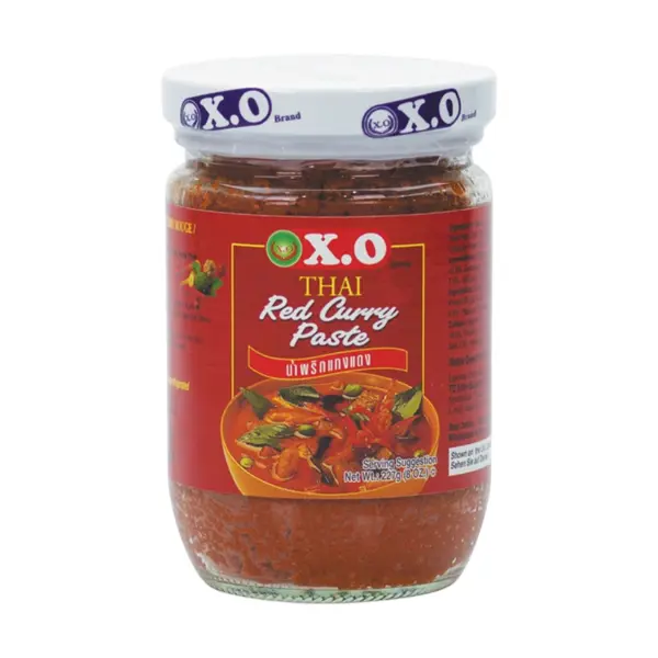 Pâte de Curry Rouge - 227 GR X.O