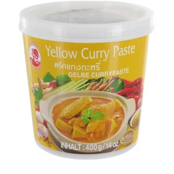 Pâte de Curry Jaune - 400 GR COCK