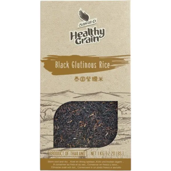 Riz Gluant Noir - 1 KG SAWAT
