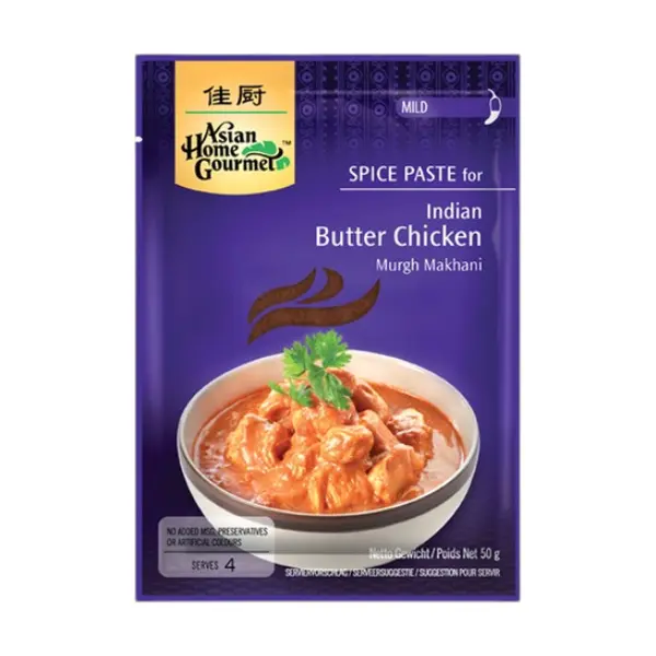 Pâte pour Poulet au Beurre Indien - 50 GR ASIAN HOME GOURMET