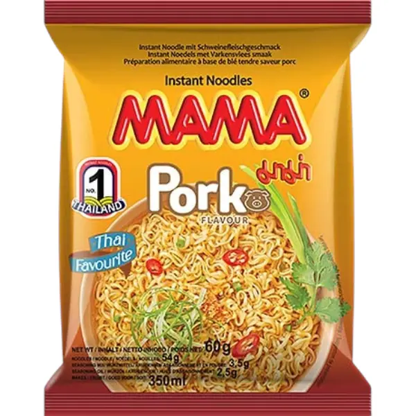 Nouilles Instantanées au Porc - 60 GR MAMA