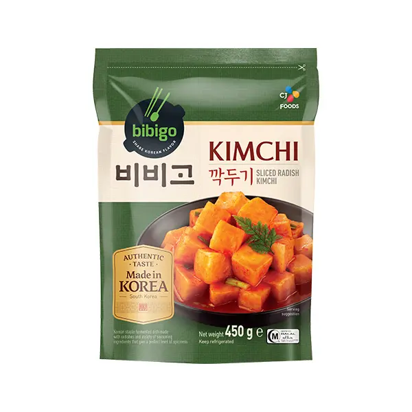 Kimchi de Radis Coupés - 450 GR BIBIGO