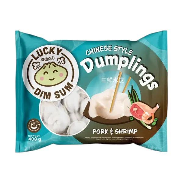 Dumplings Porc/Crevettes - 400 GR LUCKY DIM SUM