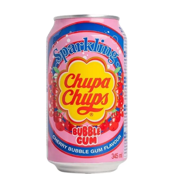 Soda Bubble Gum Cerise - 345 ML CHUPA CHUPS