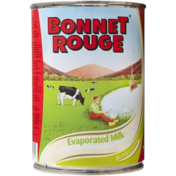 Lait Concentré non sucré - 410 GR BONNET ROUGE