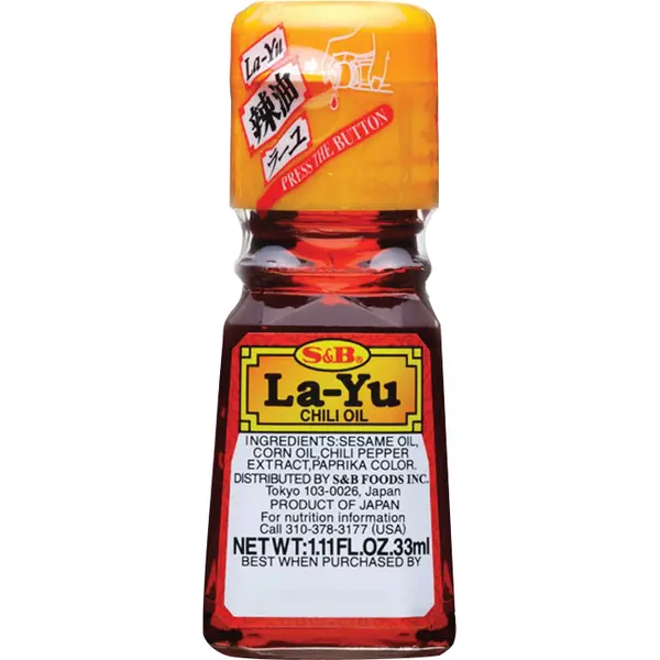 Huile de Sésame Pimentée Layu - 33 ML S&B