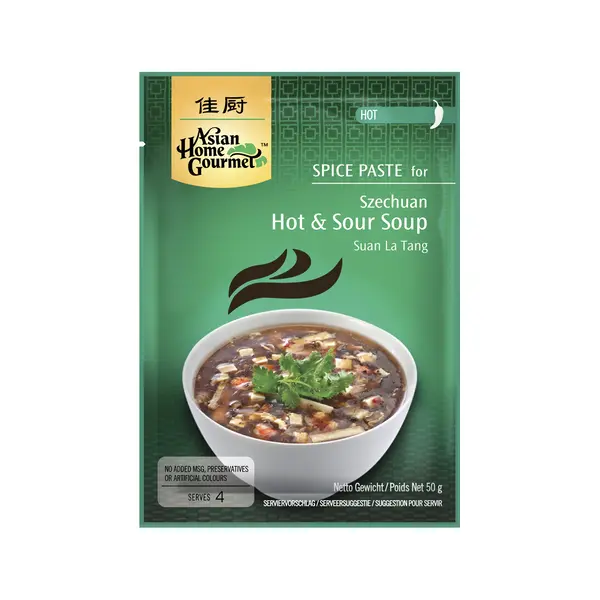 Pâte pour Soupe Aigre et Piquante - 50 GR ASIAN HOME GOURMET