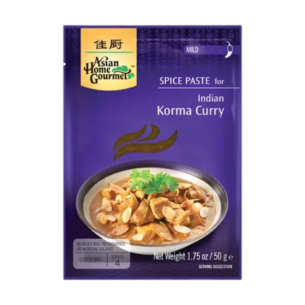 Pâte pour Curry Korma - 50 GR ASIAN HOME GOURMET