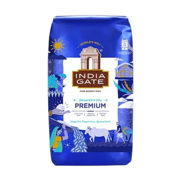 Riz Basmati Premium - 1 KG INDIA GATE