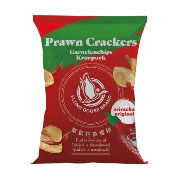 Chips de Crevettes au Sriracha - 80 GR FLYING GOOSE