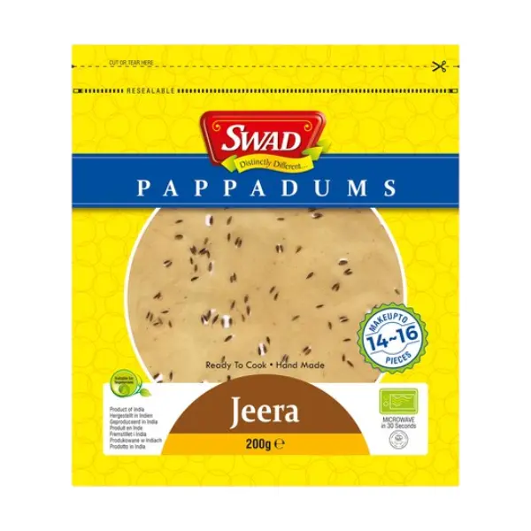 Pappadum au Cumin - 200 GR SWAD