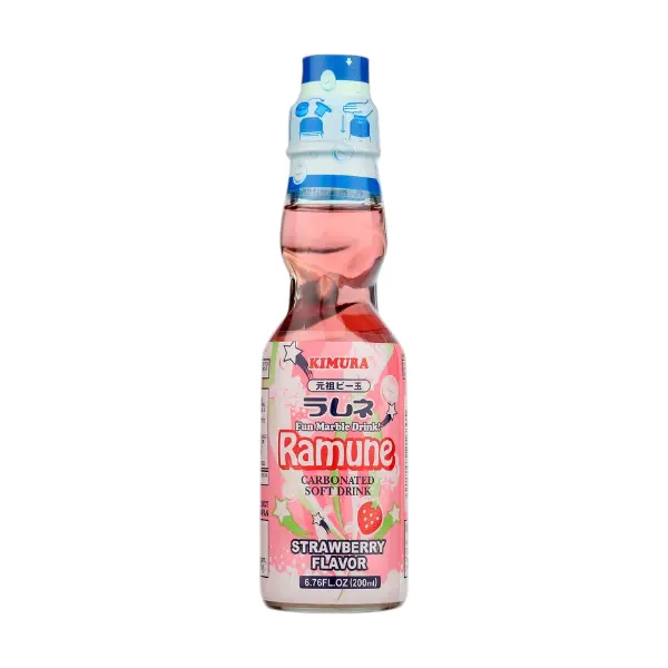 Ramune Fraise - 200 ML KIMURA