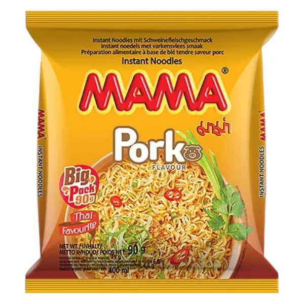 Nouilles Instantanées au Porc Jumbo - 90 GR MAMA