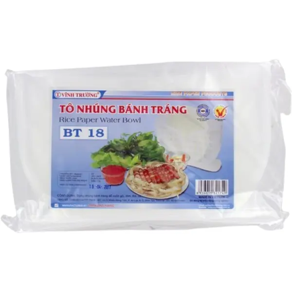 Bol Papier de Riz - 1 Pieces VINH TRUONG