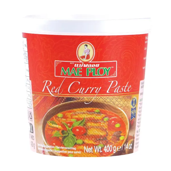 Pâte de Curry Rouge - 400 GR MAE PLOY