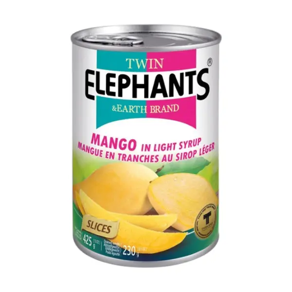 Tranches de mangue - 425 GR TWIN ELEPHANTS