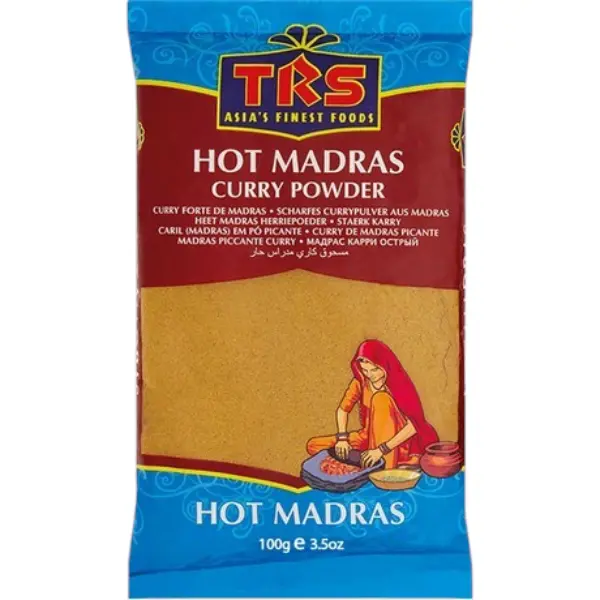 Poudre de Curry de Madras Piquant - 100 GR TRS