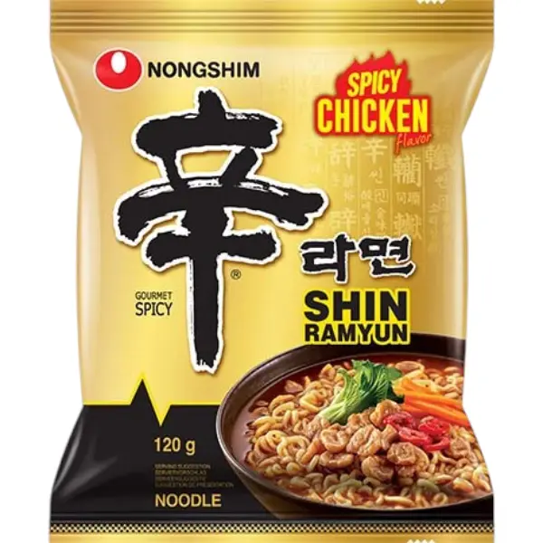 Nouilles Shin Ramyun au Poulet - 120 GR NONGSHIM