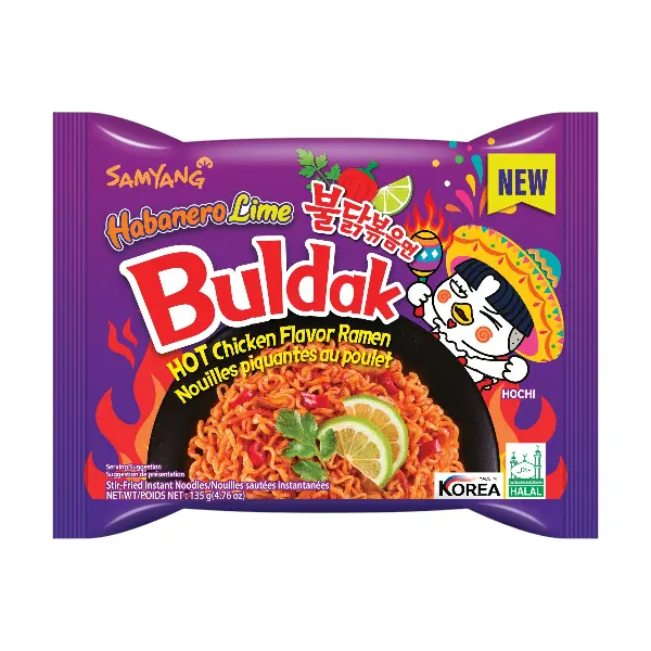 Nouilles Buldak Habanero - 135 GR SAMYANG