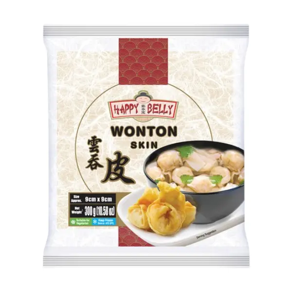 Pâte à Wonton - 300 GR HAPPY BELLY