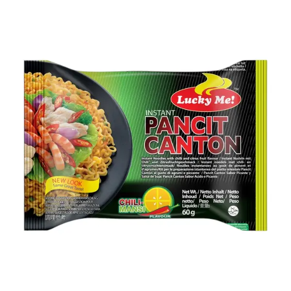Nouilles pancit canton pimenté LUCKY ME! - 60 GR