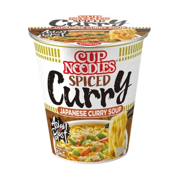 Bol de nouilles au Curry - 67 GR NISSIN
