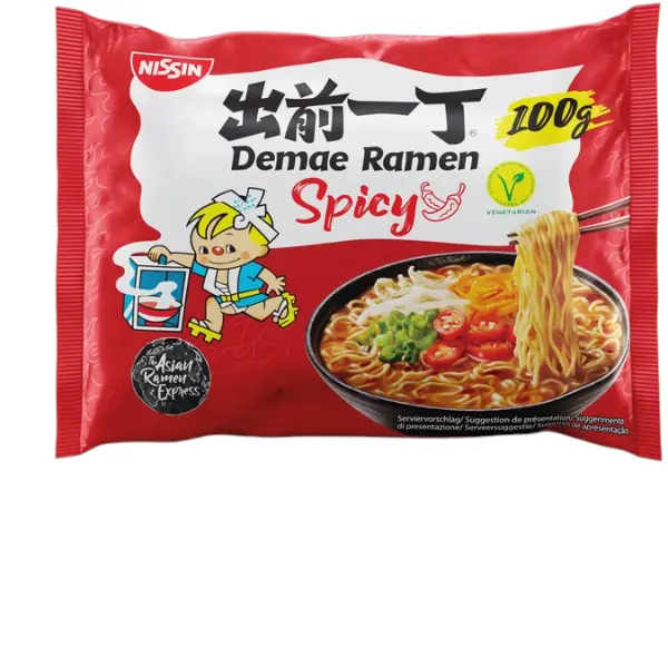 Nouilles sauce Piquante - 100 GR NISSIN