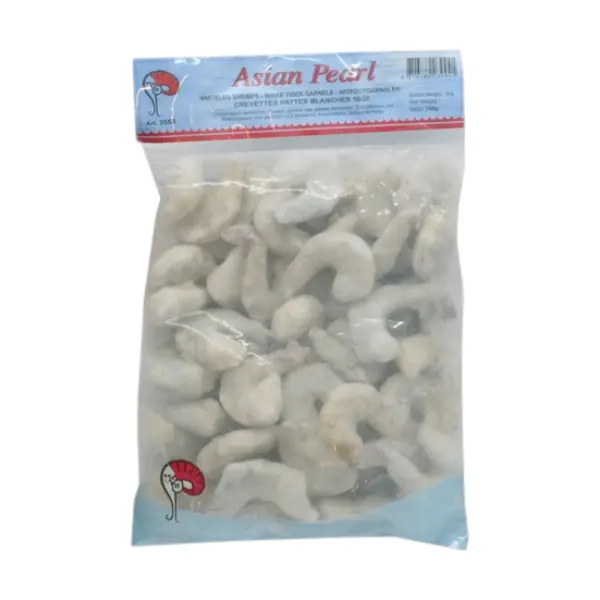 Crevettes Vannamei Décortiquées et Déveinées 16/20 - 1 KG ASIAN PEARL
