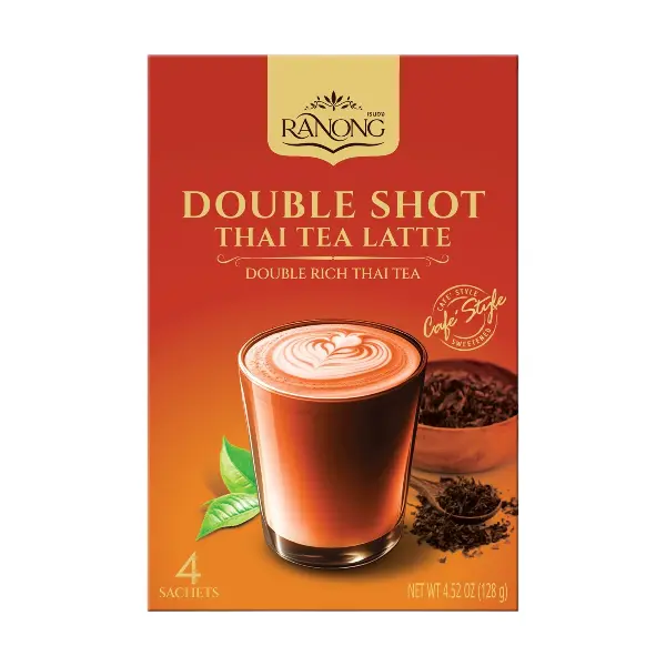 The Double Shot Thai Tea Latte - 128 GR RANONG