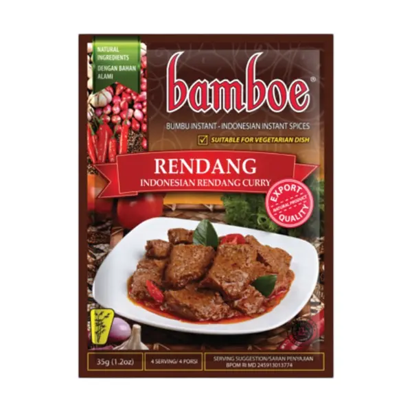 Bumbu Rendang - 45 GR BAMBOE