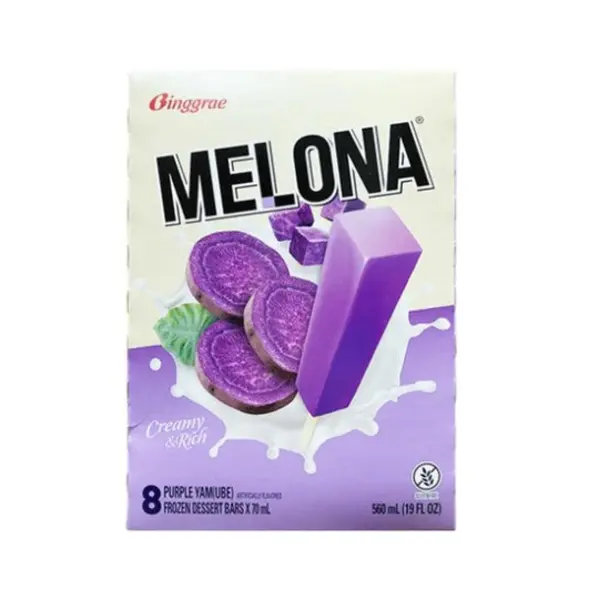 Barre de Glace Melona Igname Violette - 70 ML BINGGRAE