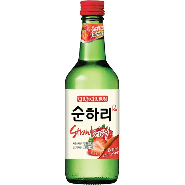 Soju Fraise 12% - 350 ML LOTTE