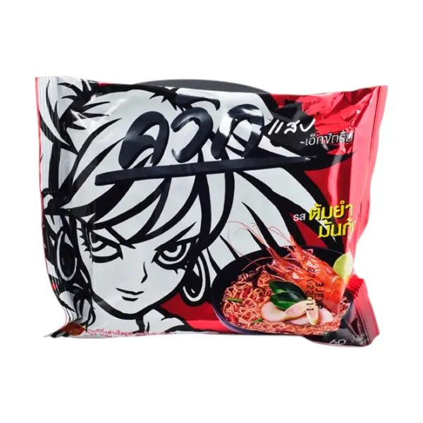 Nouilles Instantanees Chilli Paste Tom Yum - 60 GR WAI WAI